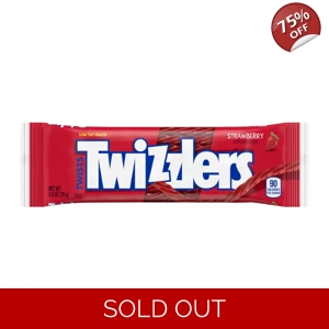 Twizzlers Strawberry Twists - Red Chewy Candy -  2.5oz - 70g Pack